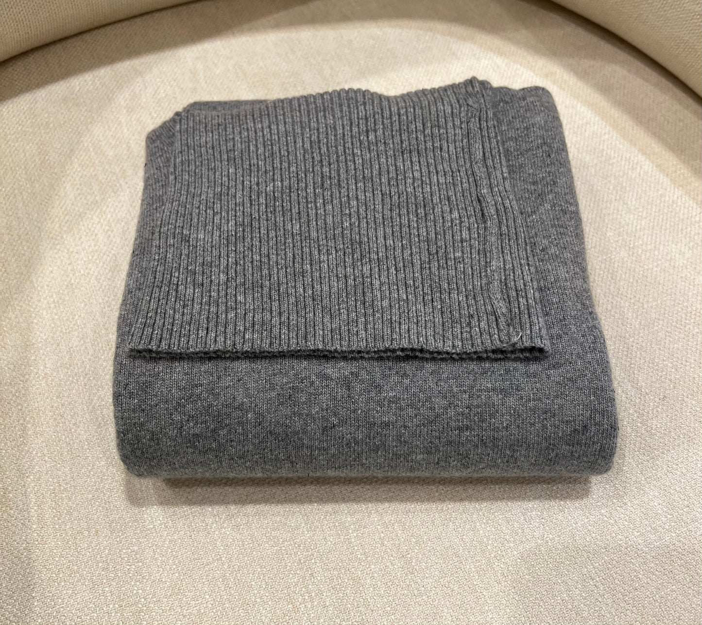Rollkragenpullover Grau