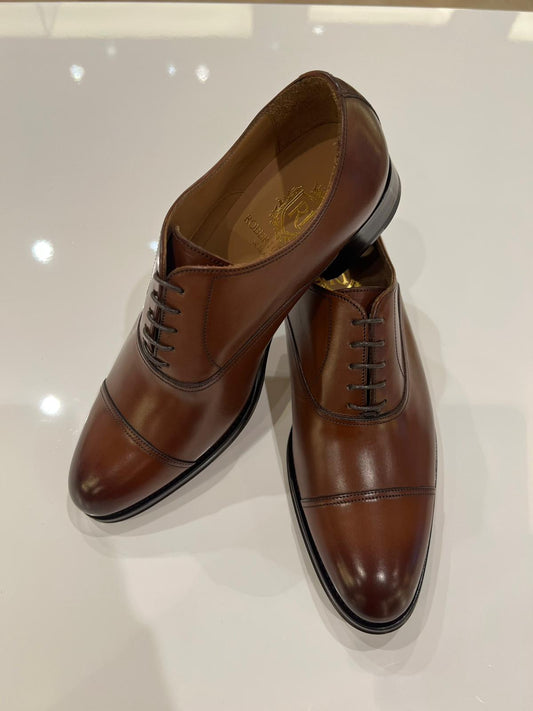 Oxford Cap-Toe Cognacbraun