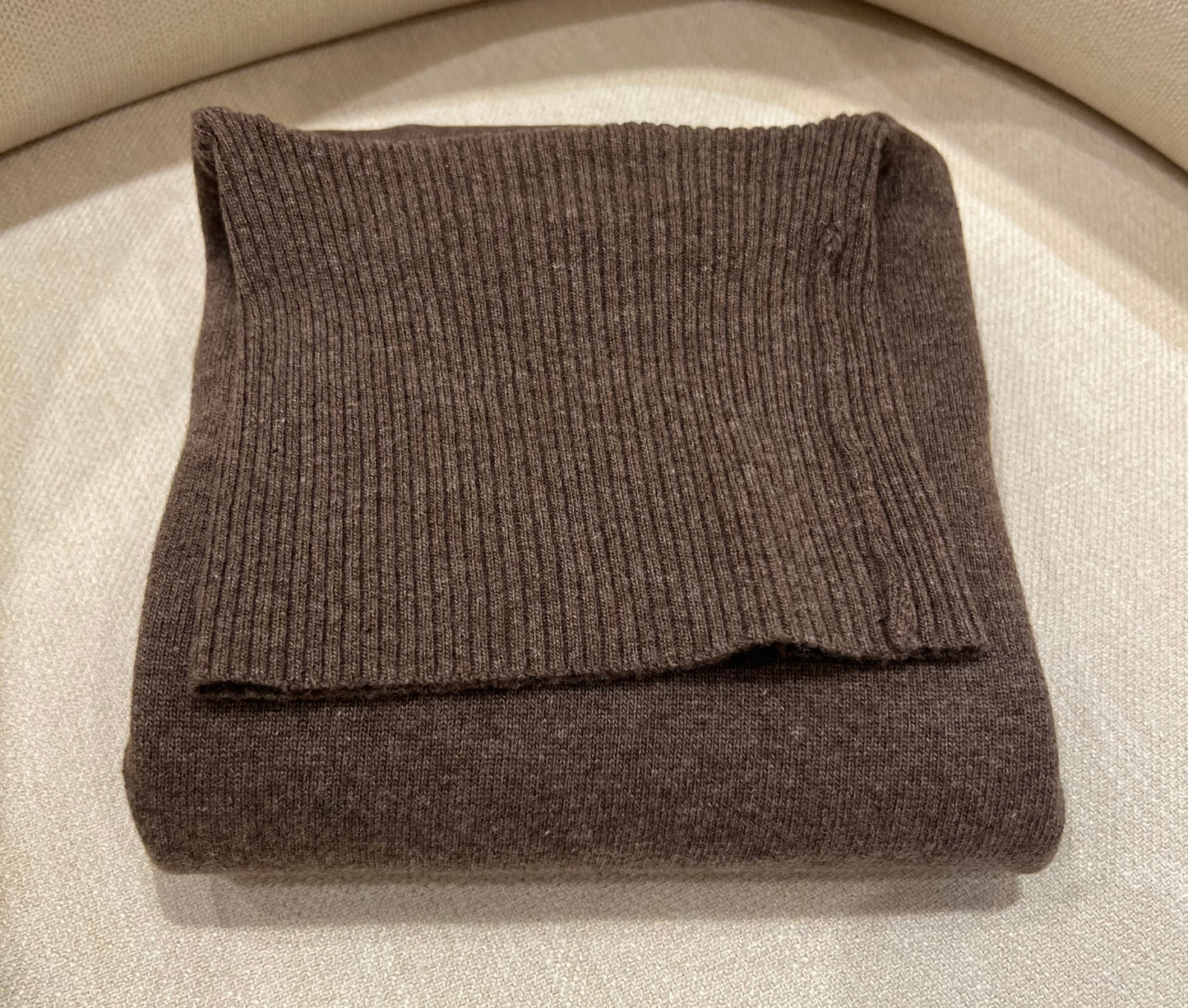 Rollkragenpullover Braun