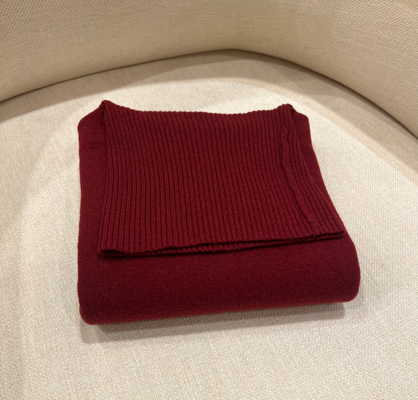 Rollkragenpullover Bordo