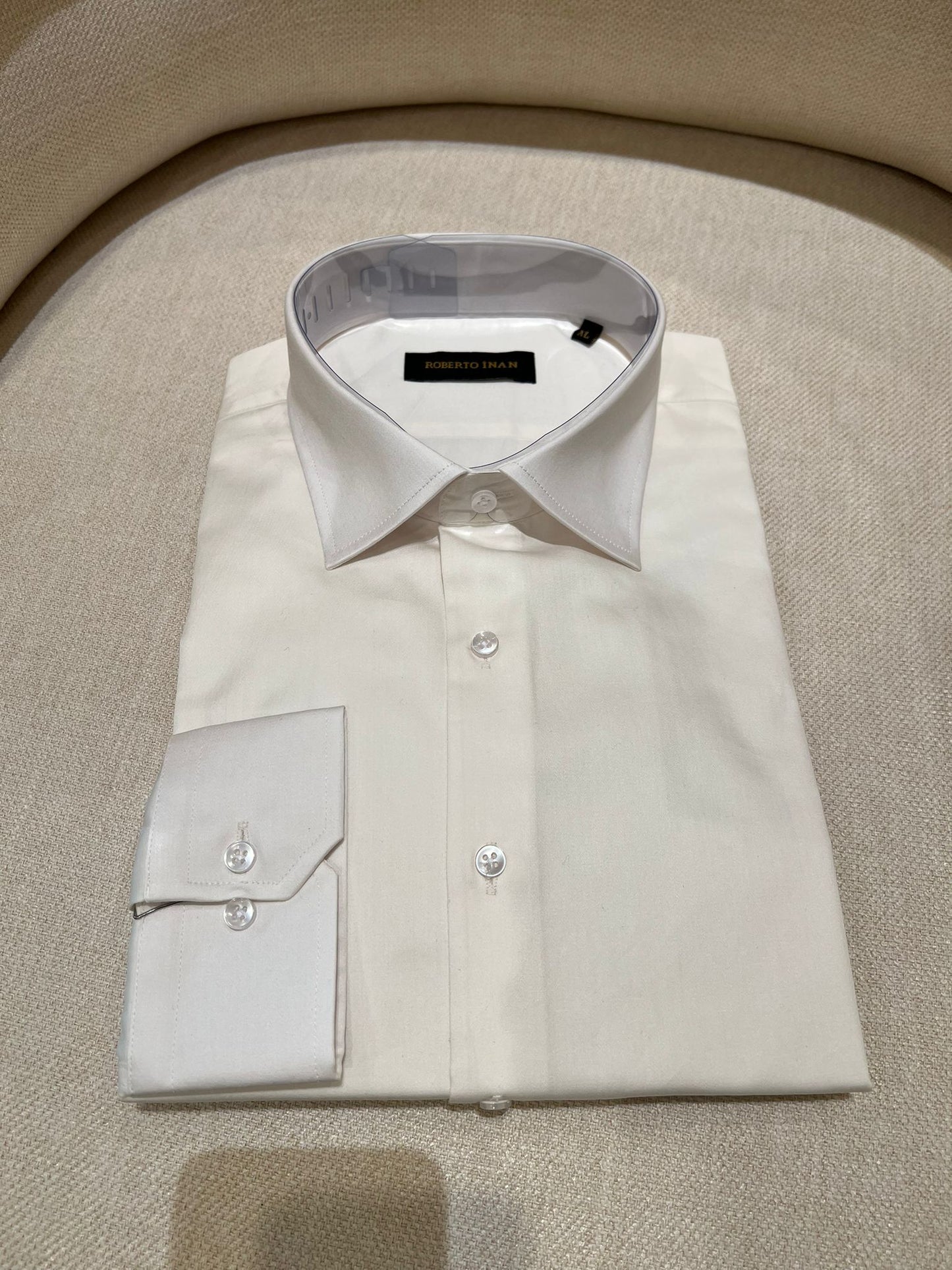 Herrenhemd Creme