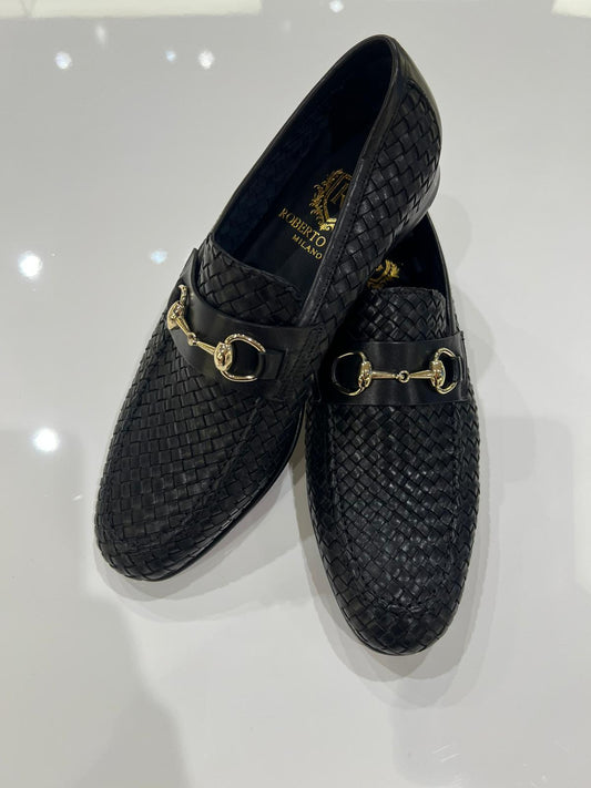 Horsebit-Loafer Schwarz