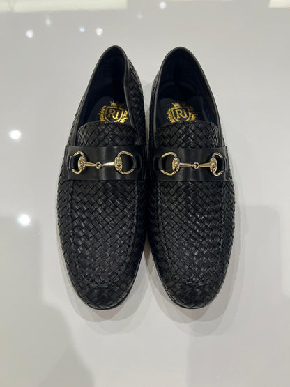 Horsebit-Loafer Schwarz