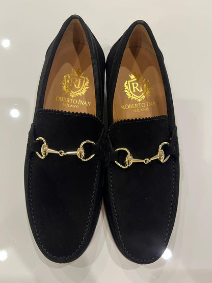 Horsebit-Loafer Schwarz
