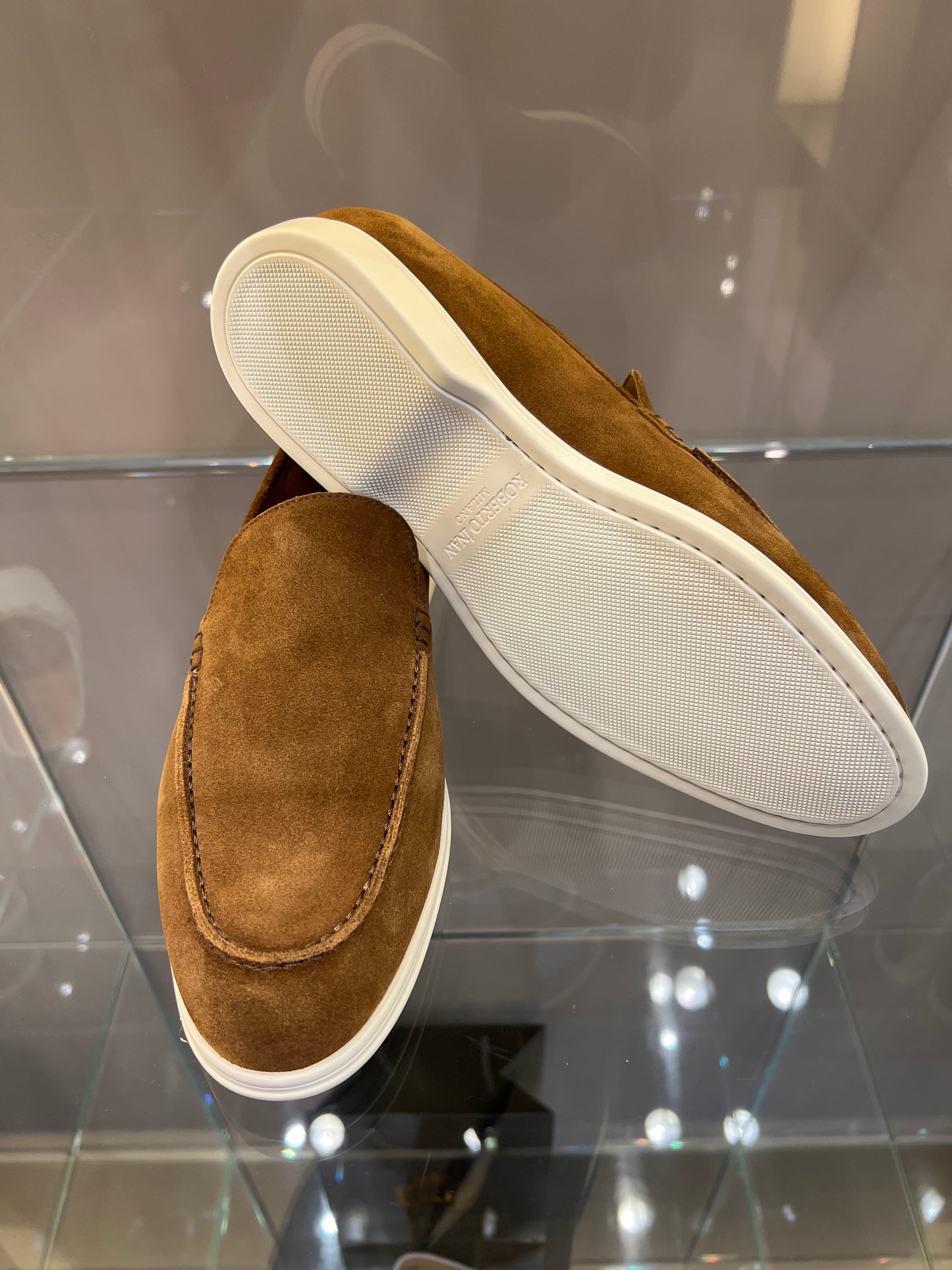 Yacht-Loafer Cognacbraun