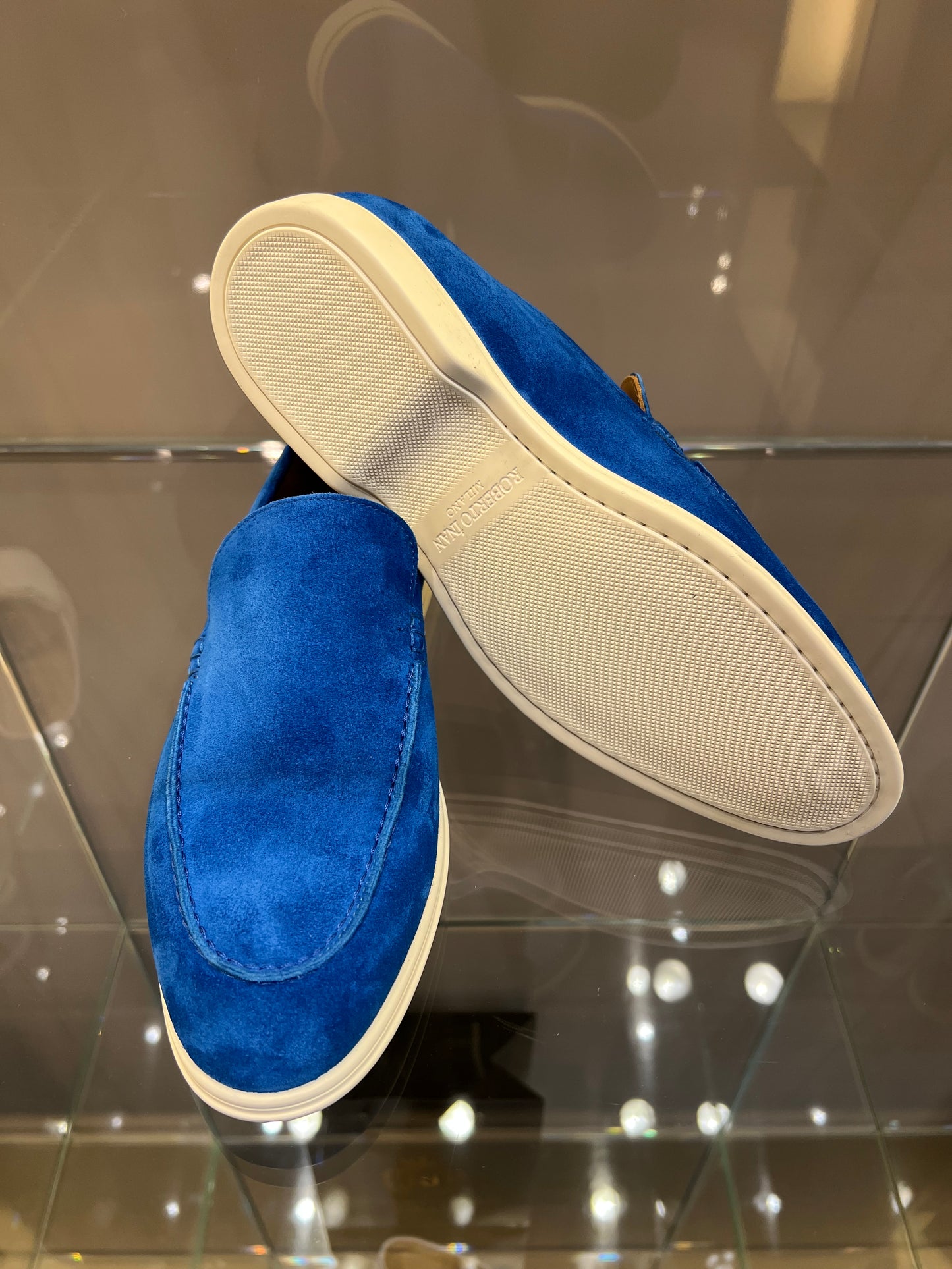 Yacht-Loafer Royalblau