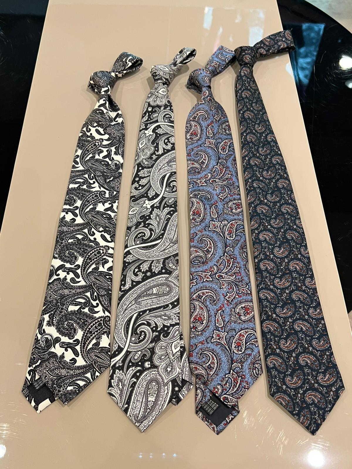 Seidenkrawatte Paisley