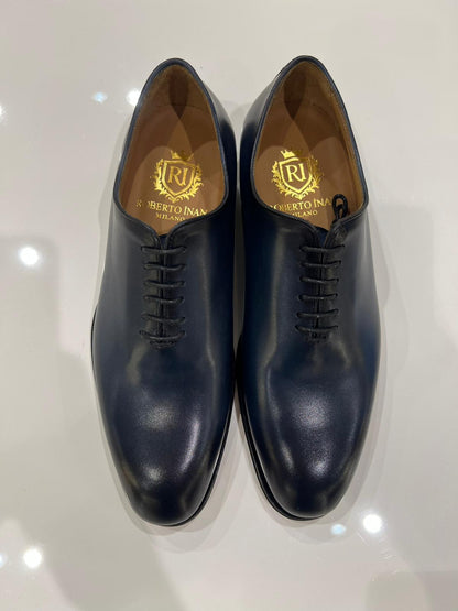 Wholecut-Oxford Marineblau